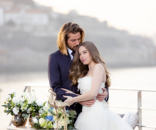 Casamento em barco no Rio Douro