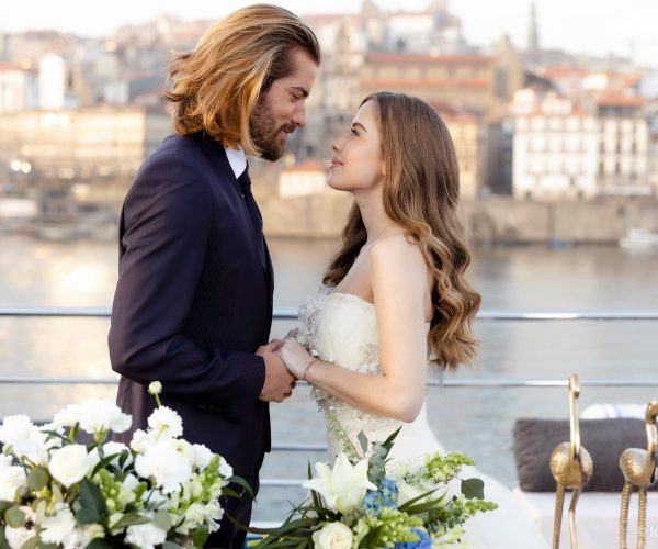 Casamento em barco no Rio Douro