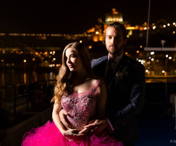 Casamento em barco no Rio Douro